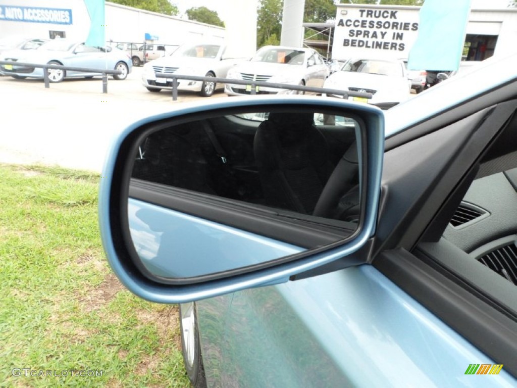 2012 Genesis Coupe 2.0T - Acqua Minerale Blue / Black Cloth photo #13