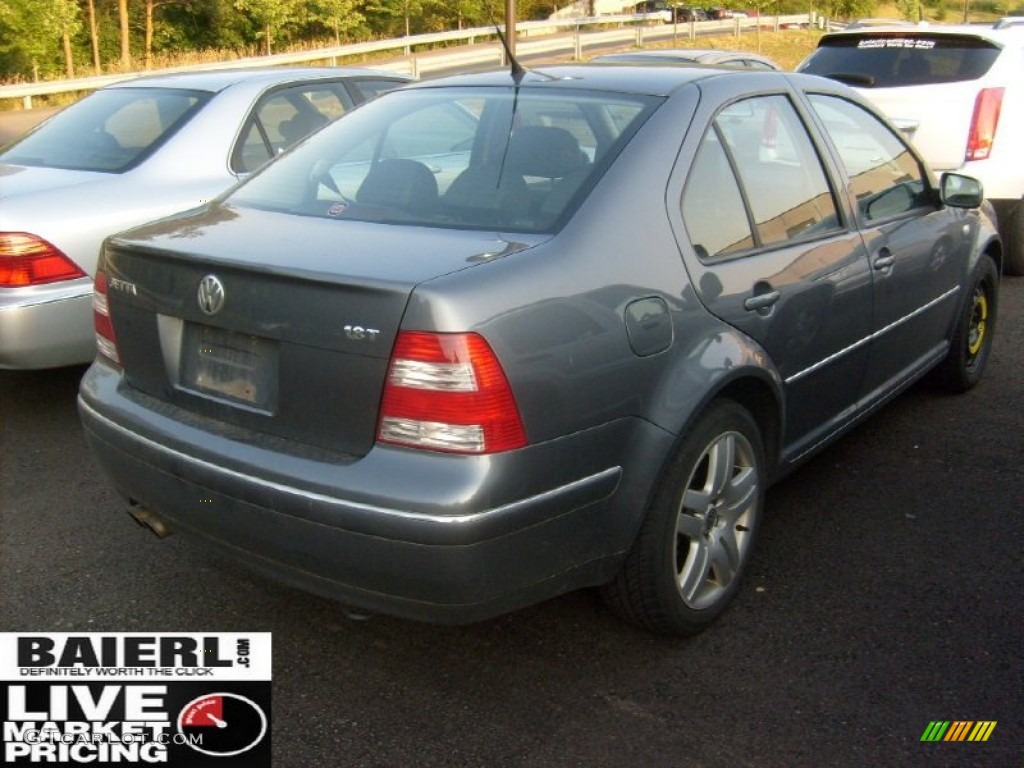2004 Jetta GLS 1.8T Sedan - Platinum Grey Metallic / Black photo #2