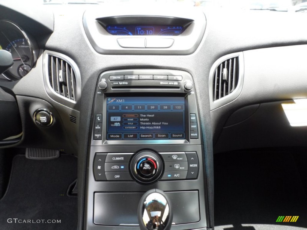 2012 Hyundai Genesis Coupe 2.0T Premium Controls Photo #51951110