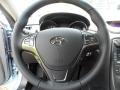 Black Cloth 2012 Hyundai Genesis Coupe 2.0T Premium Steering Wheel