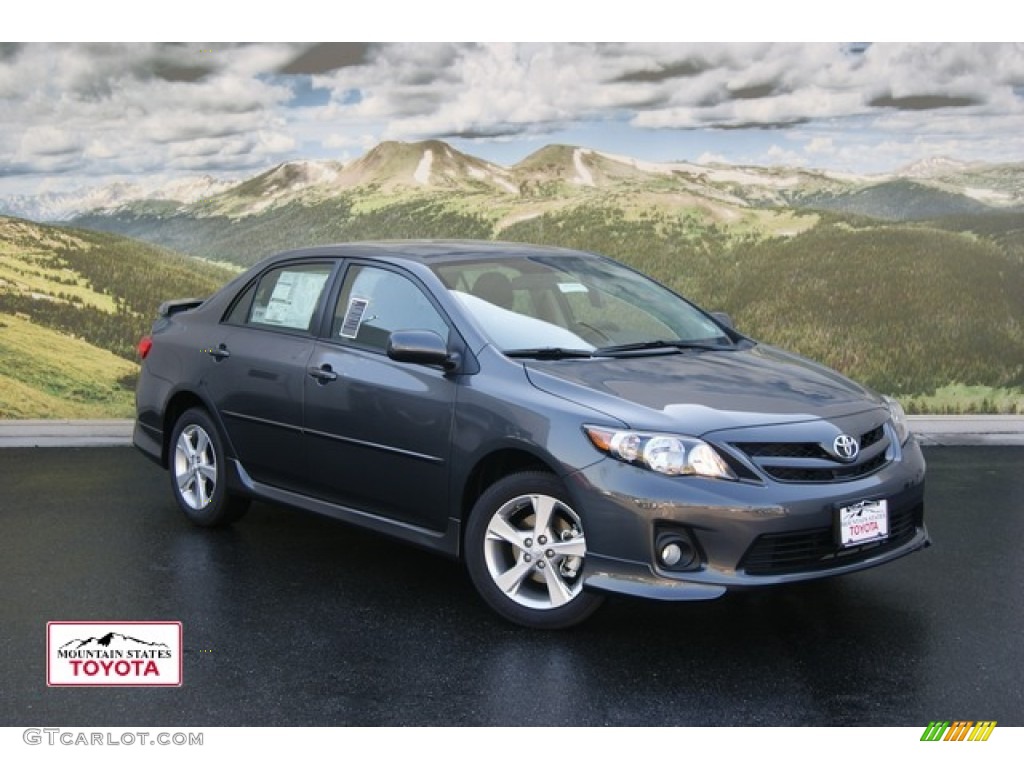 2011 Corolla S - Magnetic Gray Metallic / Dark Charcoal photo #1