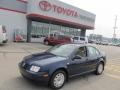 2002 Indigo Blue Volkswagen Jetta GLS 1.8T Sedan #51943128