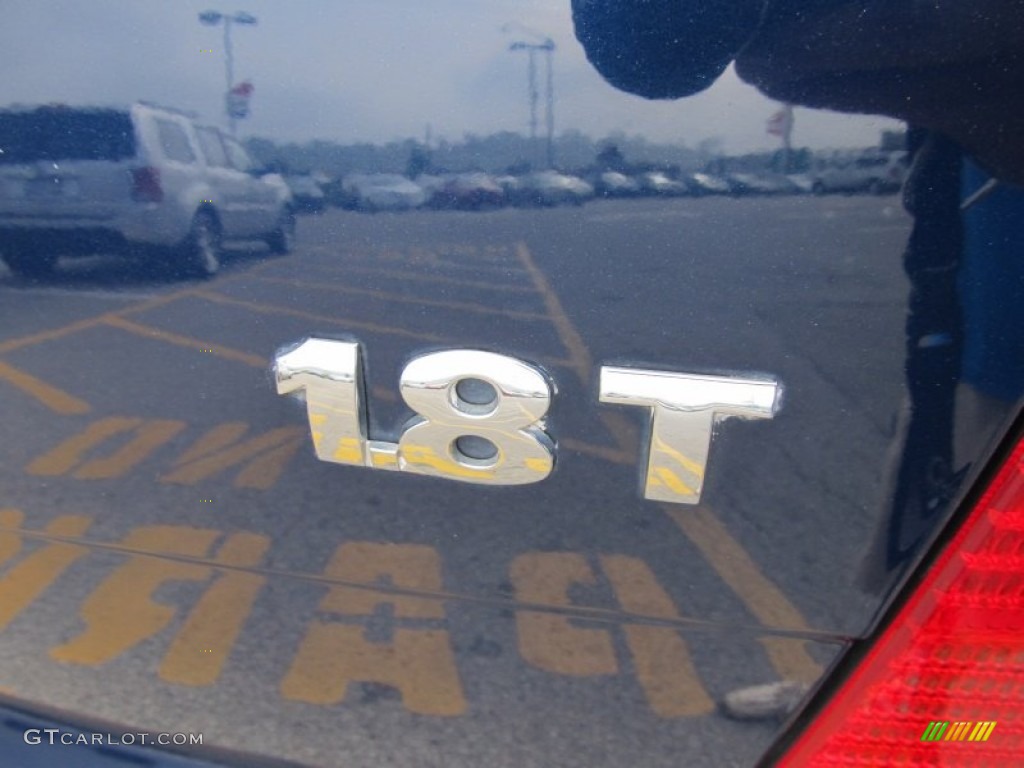 2002 Jetta GLS 1.8T Sedan - Indigo Blue / Beige photo #6