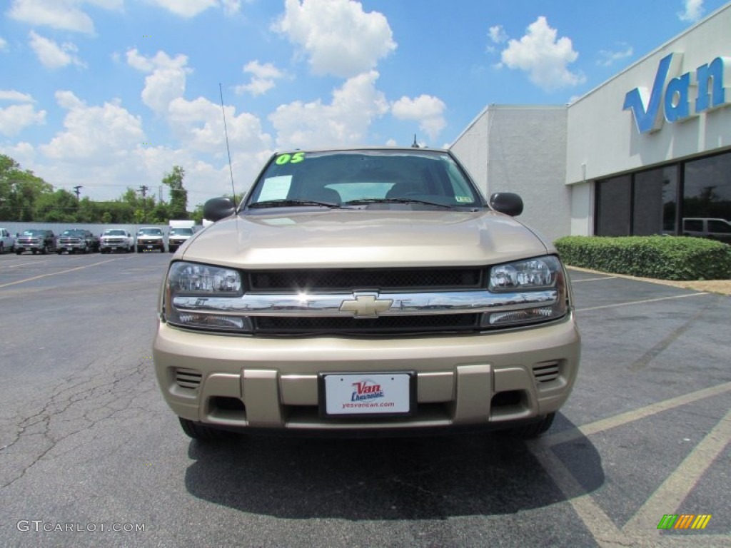 2005 TrailBlazer LS - Sandstone Metallic / Light Cashmere/Ebony photo #2