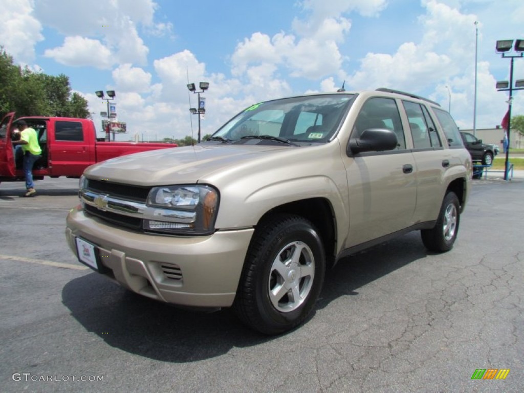 2005 TrailBlazer LS - Sandstone Metallic / Light Cashmere/Ebony photo #3