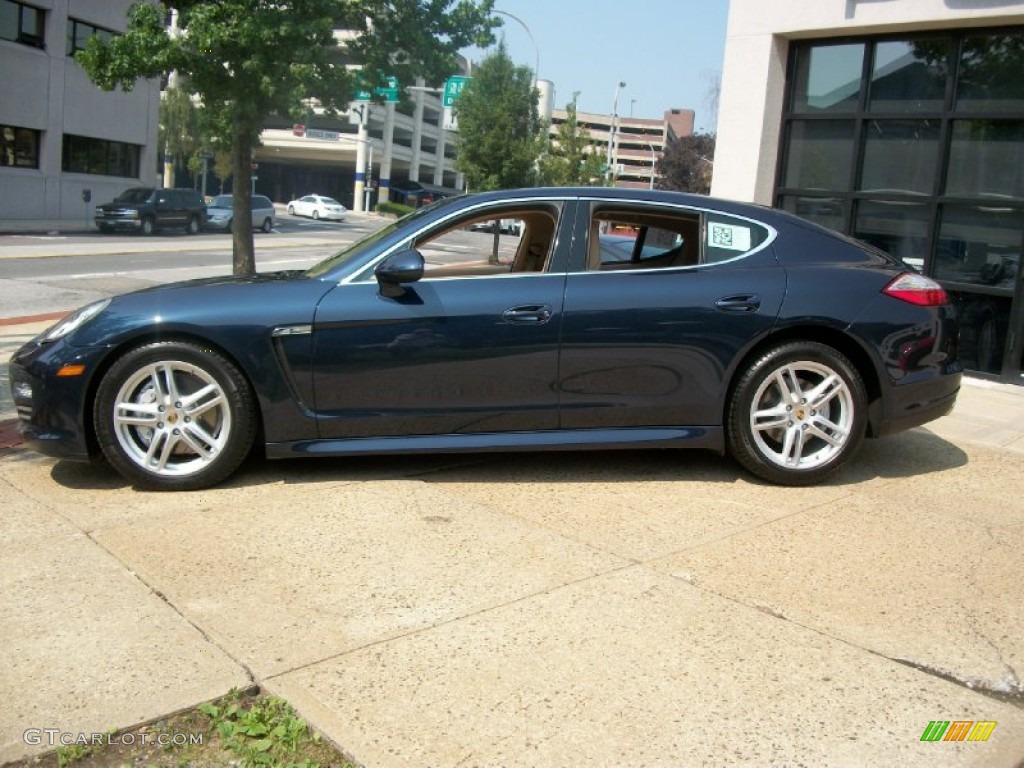 Dark Blue Metallic 2011 Porsche Panamera 4S Exterior Photo #51952268