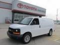 2009 Summit White Chevrolet Express 1500 Cargo Van  photo #1