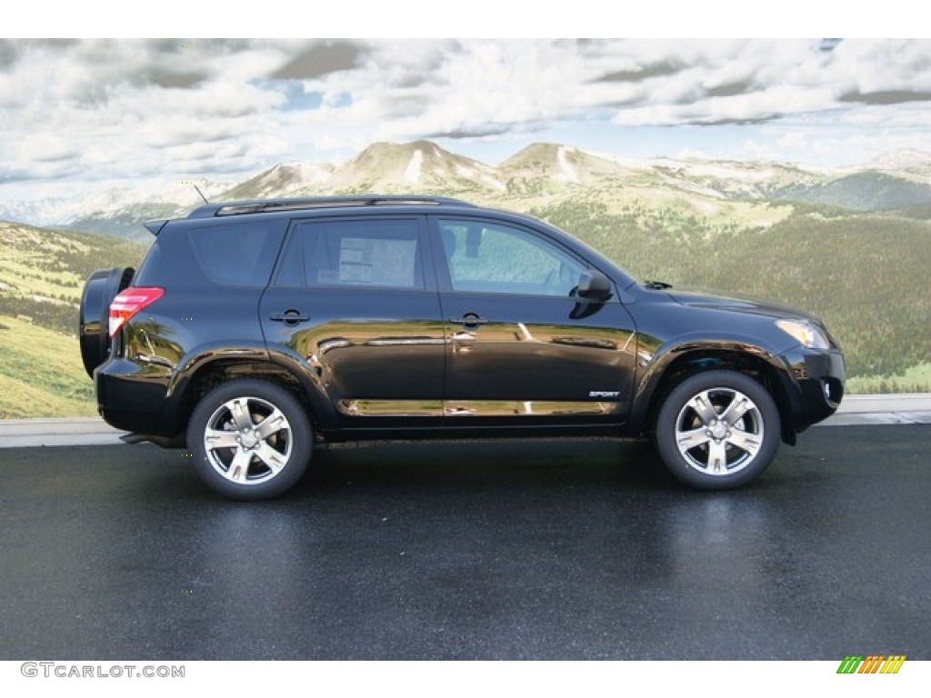 Black 2011 Toyota RAV4 Sport 4WD Exterior Photo #51953543