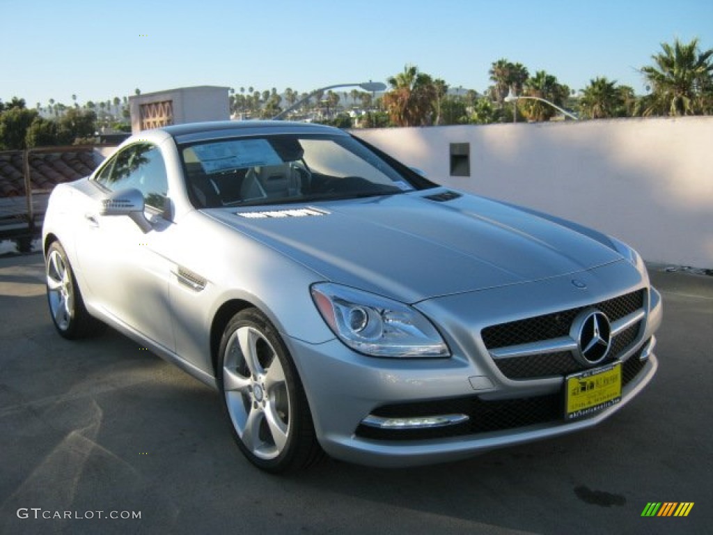 Iridium Silver Metallic Mercedes-Benz SLK