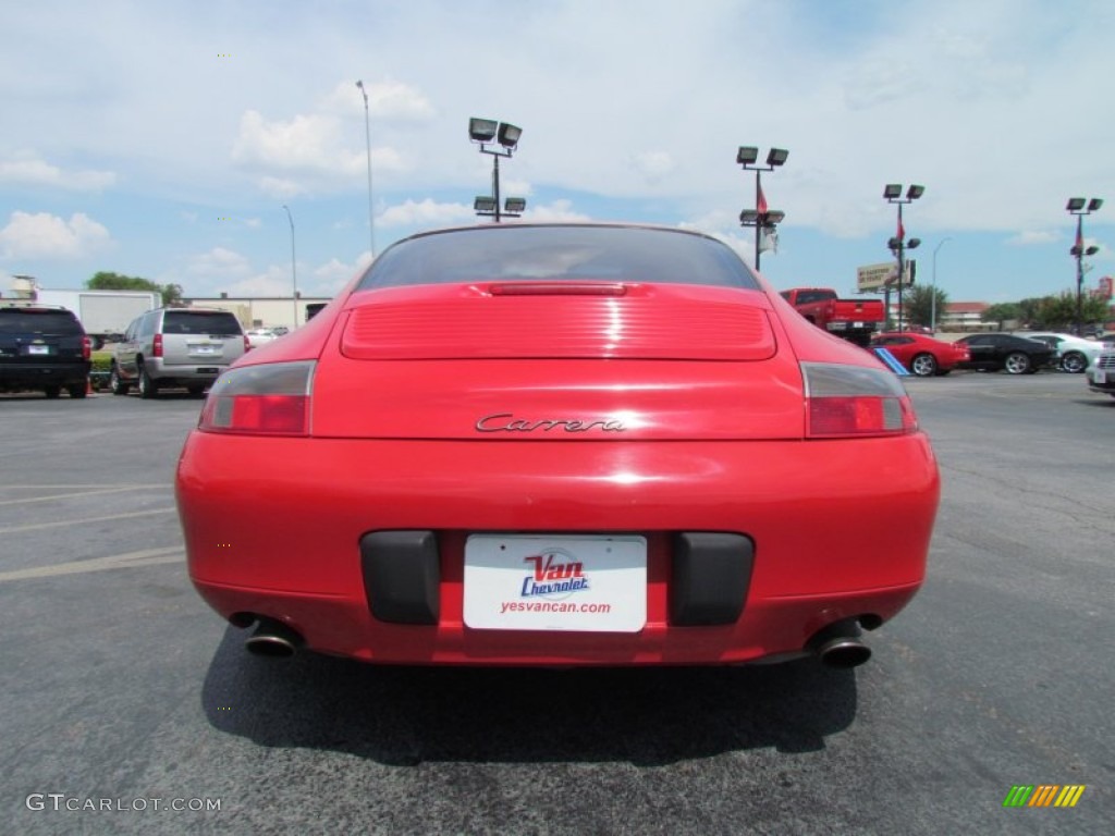 2000 911 Carrera Coupe - Guards Red / Black photo #6