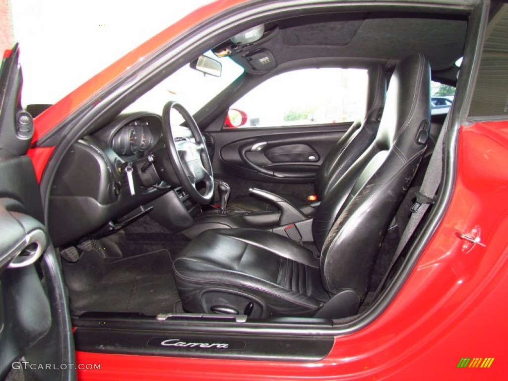 Black Interior 2000 Porsche 911 Carrera Coupe Photo #51954983