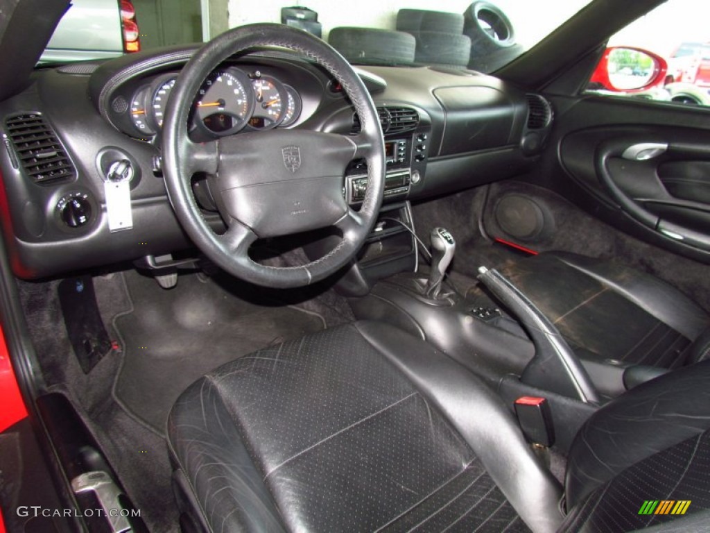 Black Interior 2000 Porsche 911 Carrera Coupe Photo #51955040