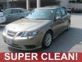 Pepper Green Metallic 2008 Saab 9-3 2.0T Sport Sedan