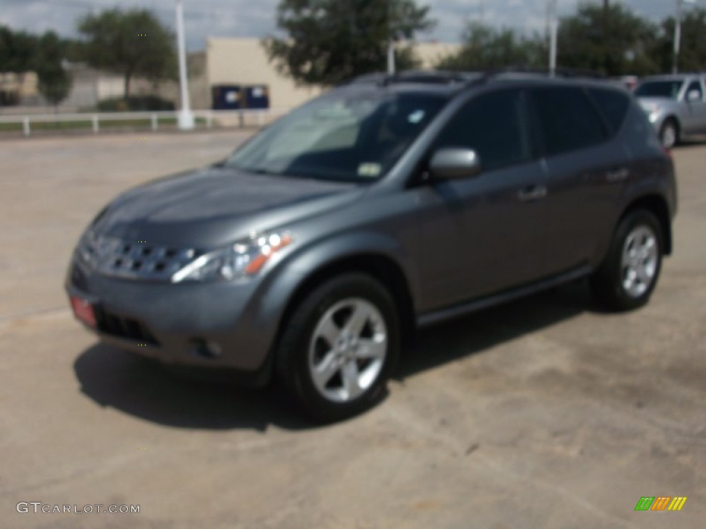 2005 Murano SL AWD - Platinum Metallic / Charcoal photo #1