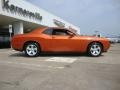 2011 Toxic Orange Pearl Dodge Challenger SE  photo #2
