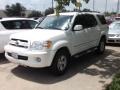 2005 Natural White Toyota Sequoia SR5  photo #1