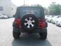 2008 Flame Red Jeep Wrangler X 4x4  photo #5