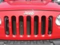 2008 Flame Red Jeep Wrangler X 4x4  photo #24