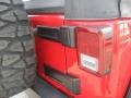 2008 Flame Red Jeep Wrangler X 4x4  photo #26