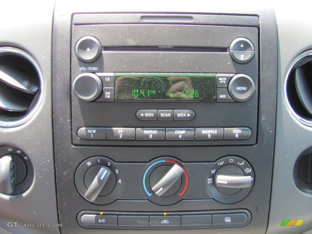 2005 F150 XLT SuperCrew 4x4 - Dark Shadow Grey Metallic / Medium Flint/Dark Flint Grey photo #4