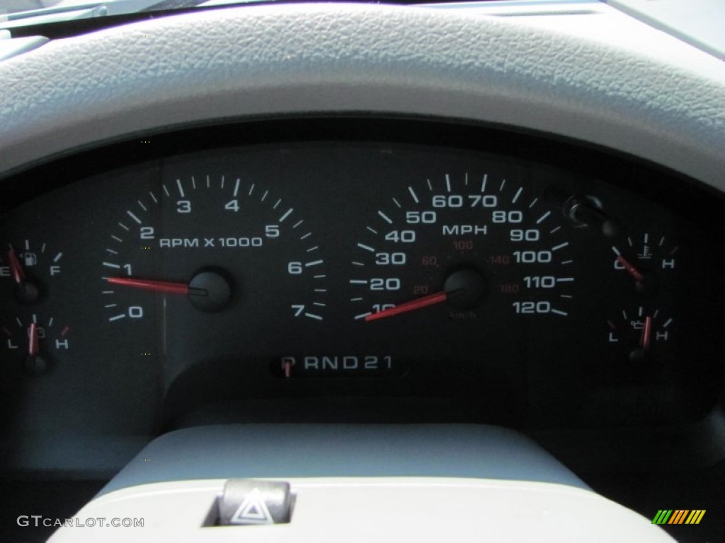 2005 F150 XLT SuperCrew 4x4 - Dark Shadow Grey Metallic / Medium Flint/Dark Flint Grey photo #6