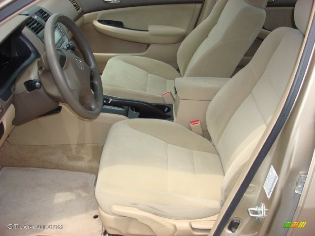 2006 Accord LX Sedan - Desert Mist Metallic / Ivory photo #10