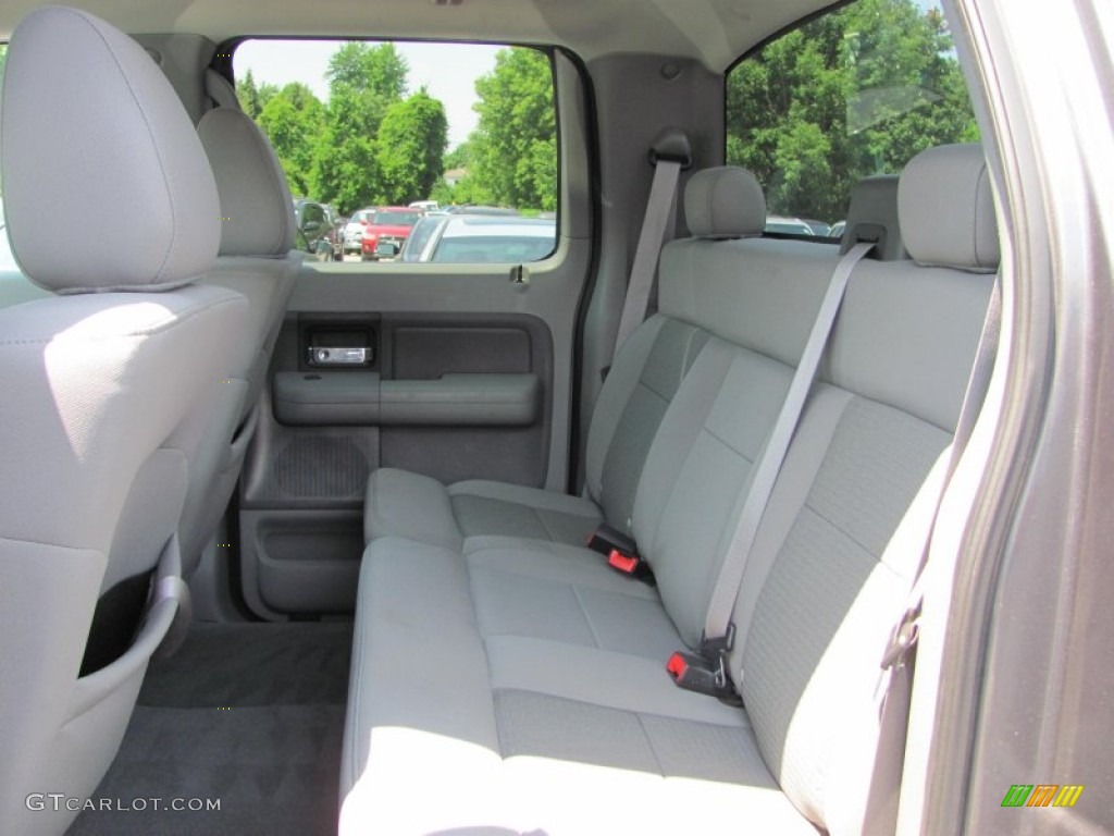 2005 F150 XLT SuperCrew 4x4 - Dark Shadow Grey Metallic / Medium Flint/Dark Flint Grey photo #10