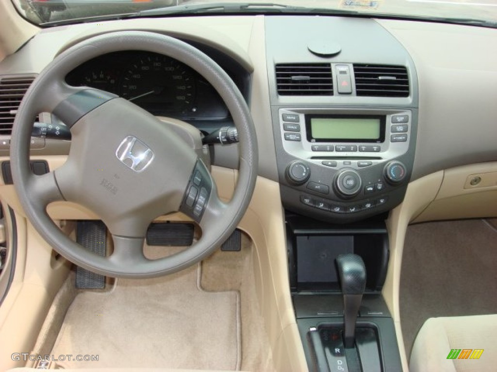 2006 Accord LX Sedan - Desert Mist Metallic / Ivory photo #12