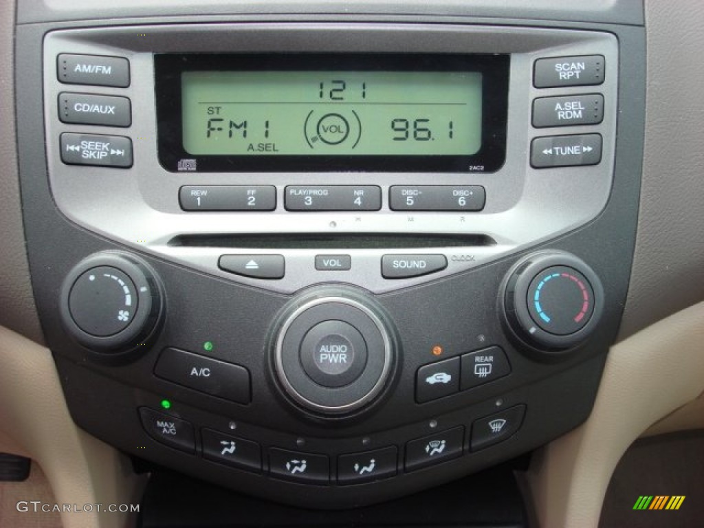 2006 Accord LX Sedan - Desert Mist Metallic / Ivory photo #13