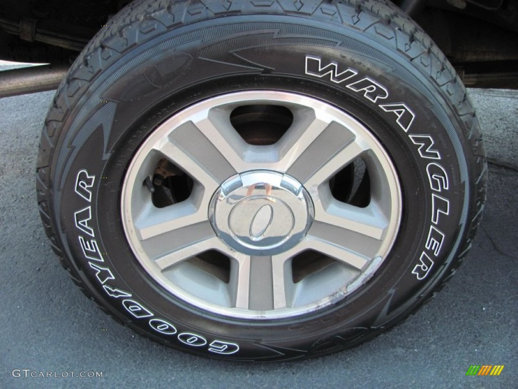 2005 F150 XLT SuperCrew 4x4 - Dark Shadow Grey Metallic / Medium Flint/Dark Flint Grey photo #14