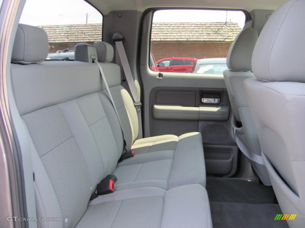 2005 F150 XLT SuperCrew 4x4 - Dark Shadow Grey Metallic / Medium Flint/Dark Flint Grey photo #15