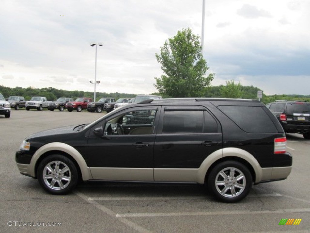 Black 2008 Ford Taurus X Eddie Bauer AWD Exterior Photo #51958007