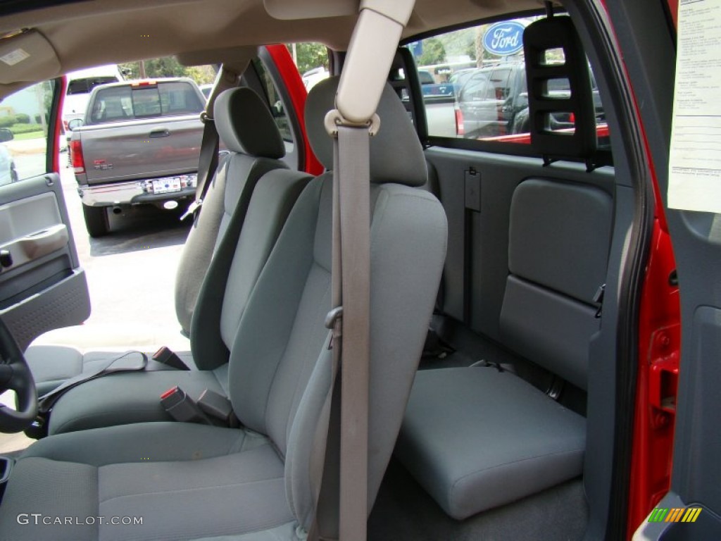 Medium Slate Gray Interior 2005 Dodge Dakota ST Club Cab 4x4 Photo #51959348