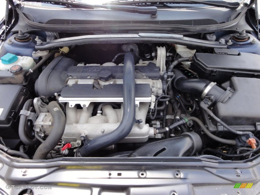 2004 Volvo S60 2.5T 2.5 Liter Turbocharged DOHC 20 Valve Inline 5 Cylinder Engine Photo #51959720