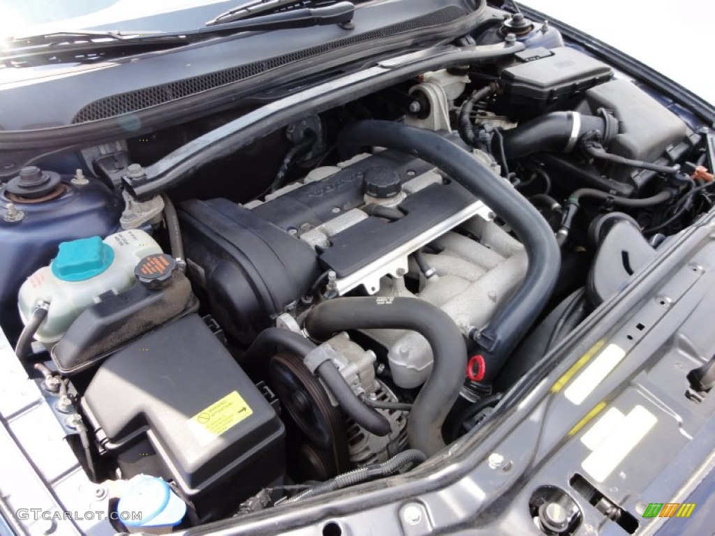 2004 Volvo S60 2.5T 2.5 Liter Turbocharged DOHC 20 Valve Inline 5 Cylinder Engine Photo #51959750