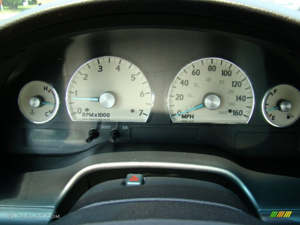2004 Ford Thunderbird Deluxe Roadster Gauges Photo #51960758