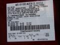 FX: Merlot Metallic 2004 Ford Thunderbird Deluxe Roadster Color Code