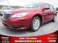 2011 Deep Cherry Red Crystal Pearl Chrysler 200 Touring  photo #1