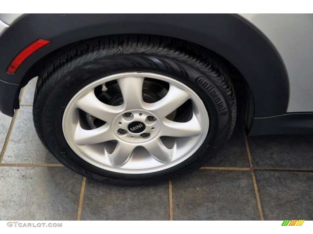 2009 Cooper S Hardtop - Pure Silver Metallic / Black/Grey photo #15