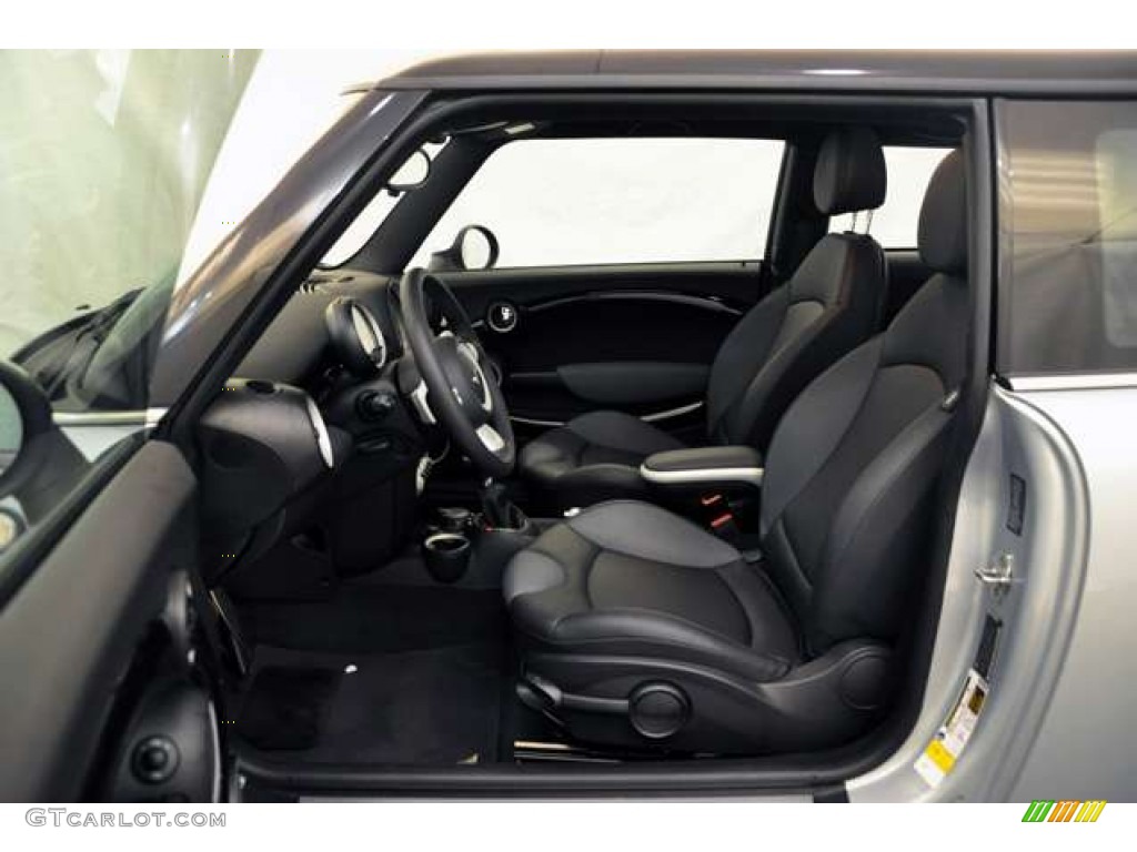 2009 Cooper S Hardtop - Pure Silver Metallic / Black/Grey photo #21