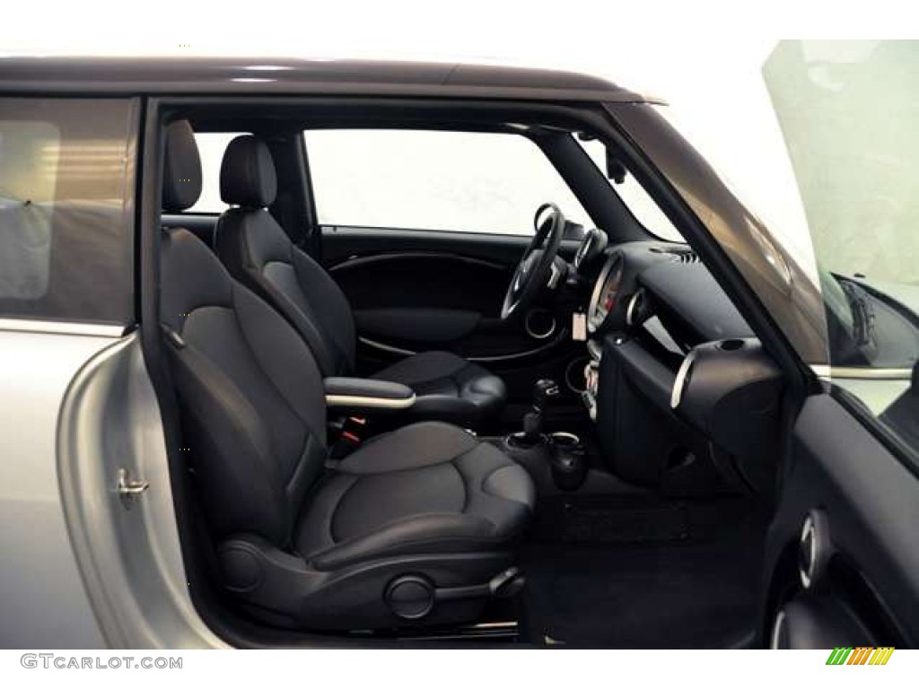 2009 Cooper S Hardtop - Pure Silver Metallic / Black/Grey photo #28