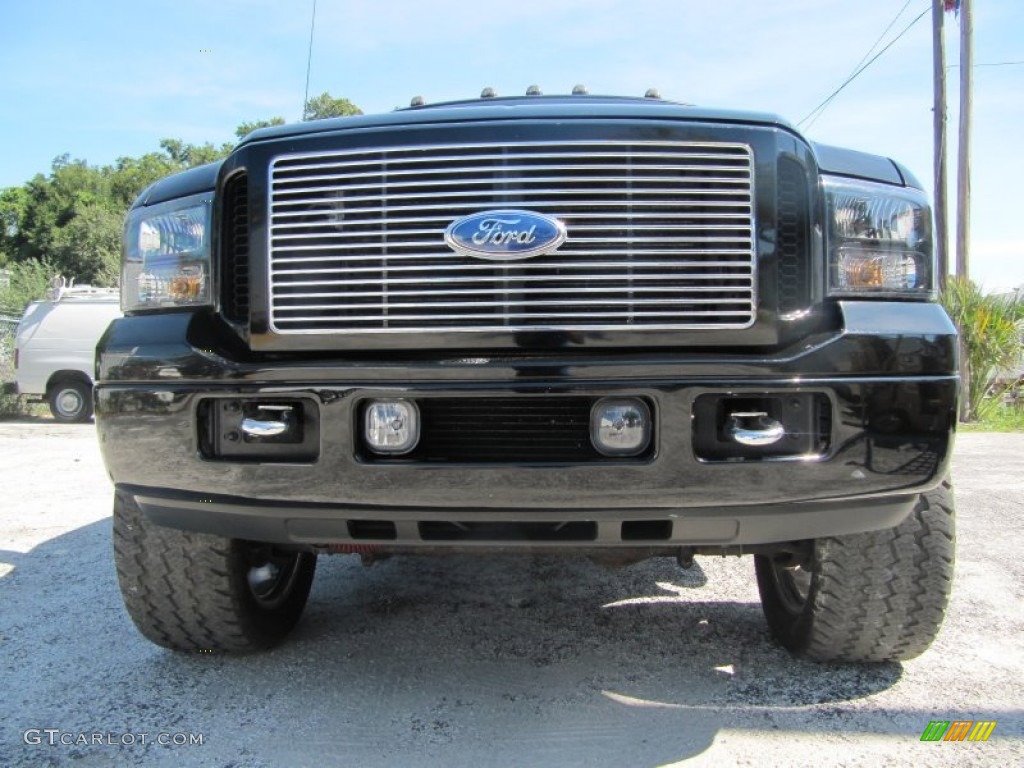 Black 2006 Ford F250 Super Duty Harley Davidson Crew Cab 4x4 Exterior Photo #51963113
