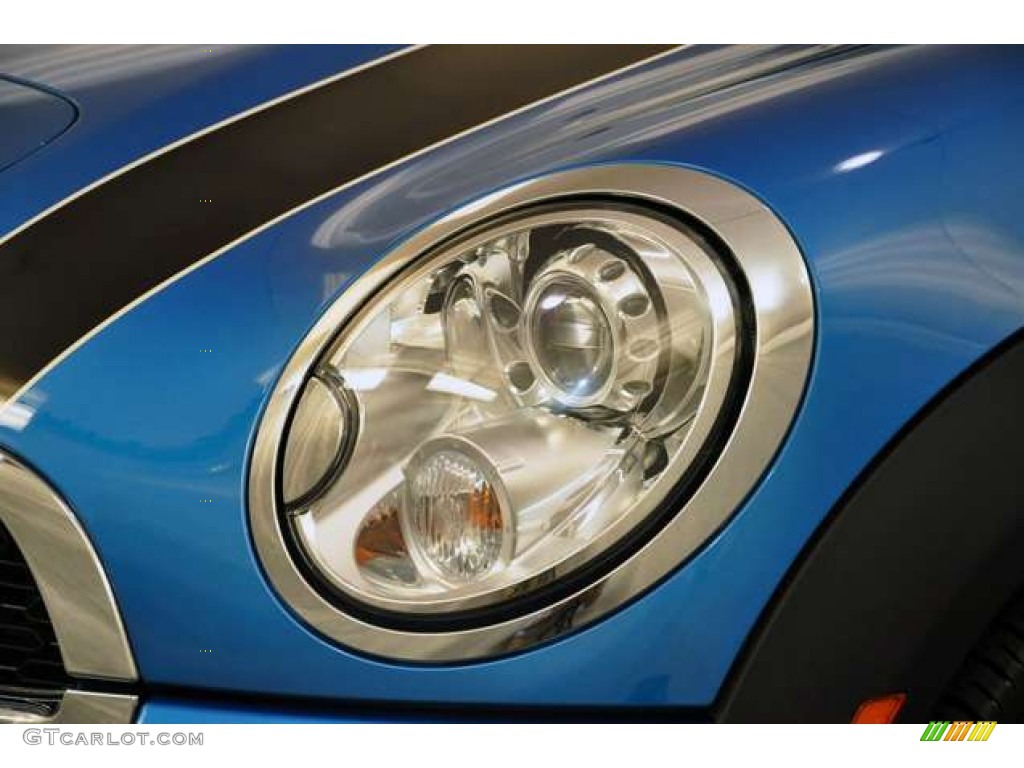 2011 Cooper S Hardtop - Laser Blue Metallic / Carbon Black photo #10