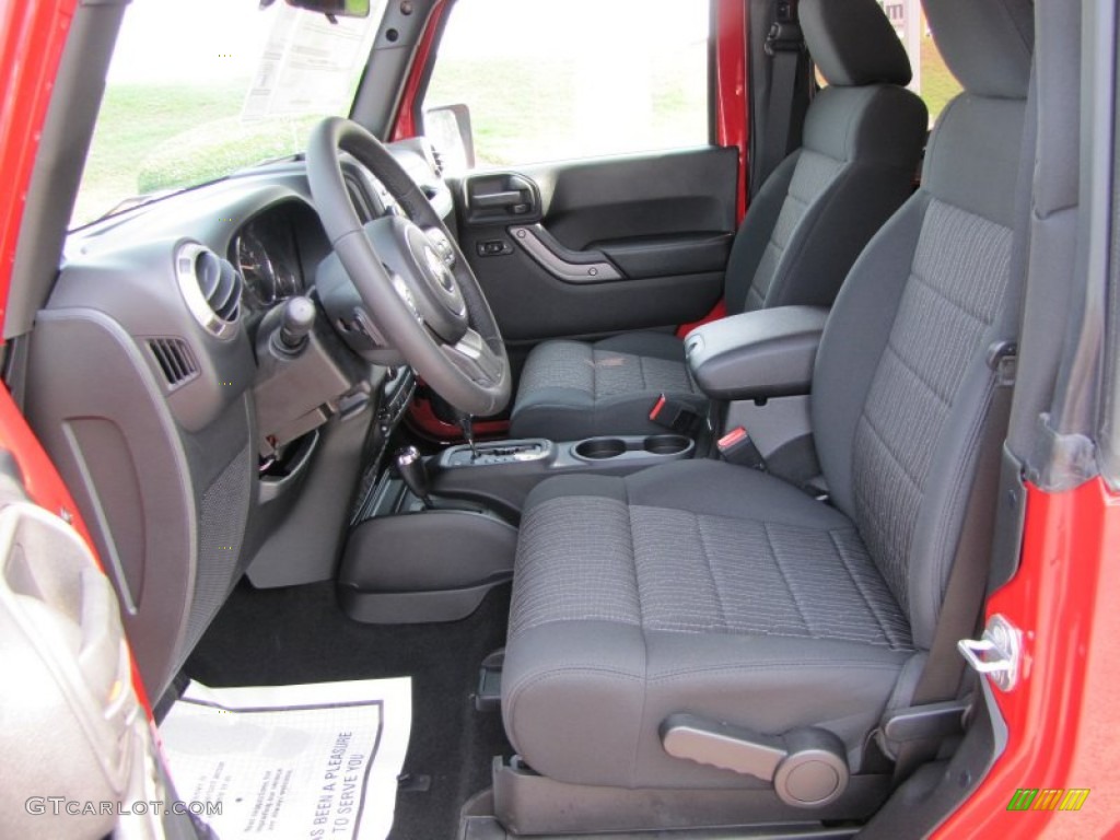 2011 Wrangler Sport S 4x4 - Flame Red / Black photo #7