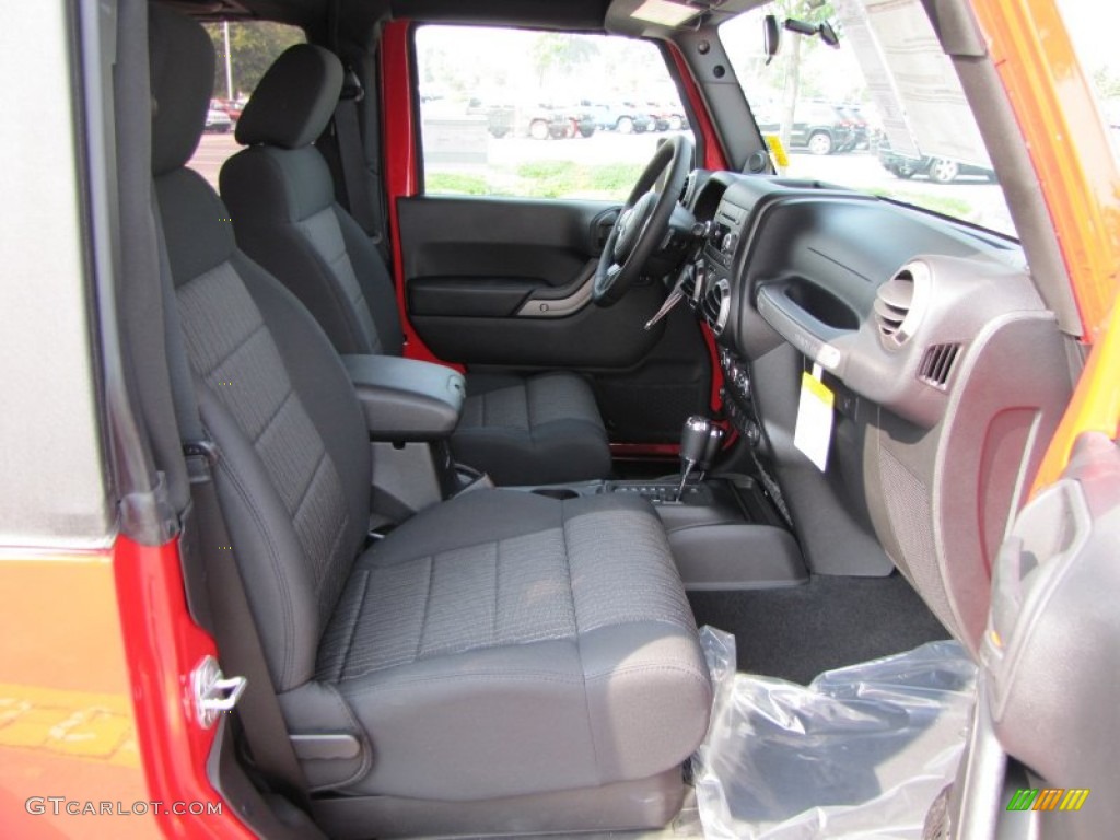2011 Wrangler Sport S 4x4 - Flame Red / Black photo #9