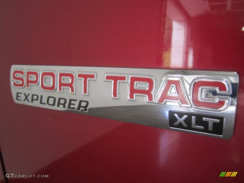 2008 Explorer Sport Trac XLT 4x4 - Redfire Metallic / Stone photo #16