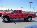 Bright Red 2008 Ford F350 Super Duty FX4 SuperCab 4x4