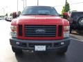 2008 Bright Red Ford F350 Super Duty FX4 SuperCab 4x4  photo #3