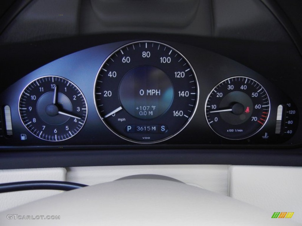 2009 Mercedes-Benz CLK 550 Coupe Gauges Photo #51965228