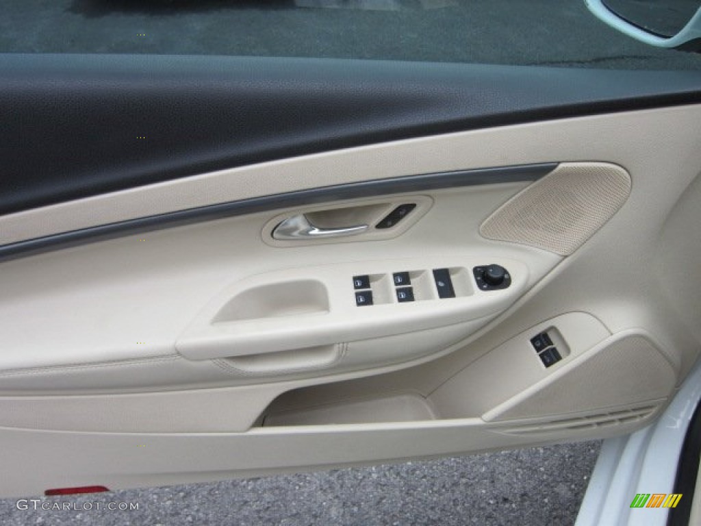 2008 Volkswagen Eos 2.0T Cornsilk Beige Door Panel Photo #51965270